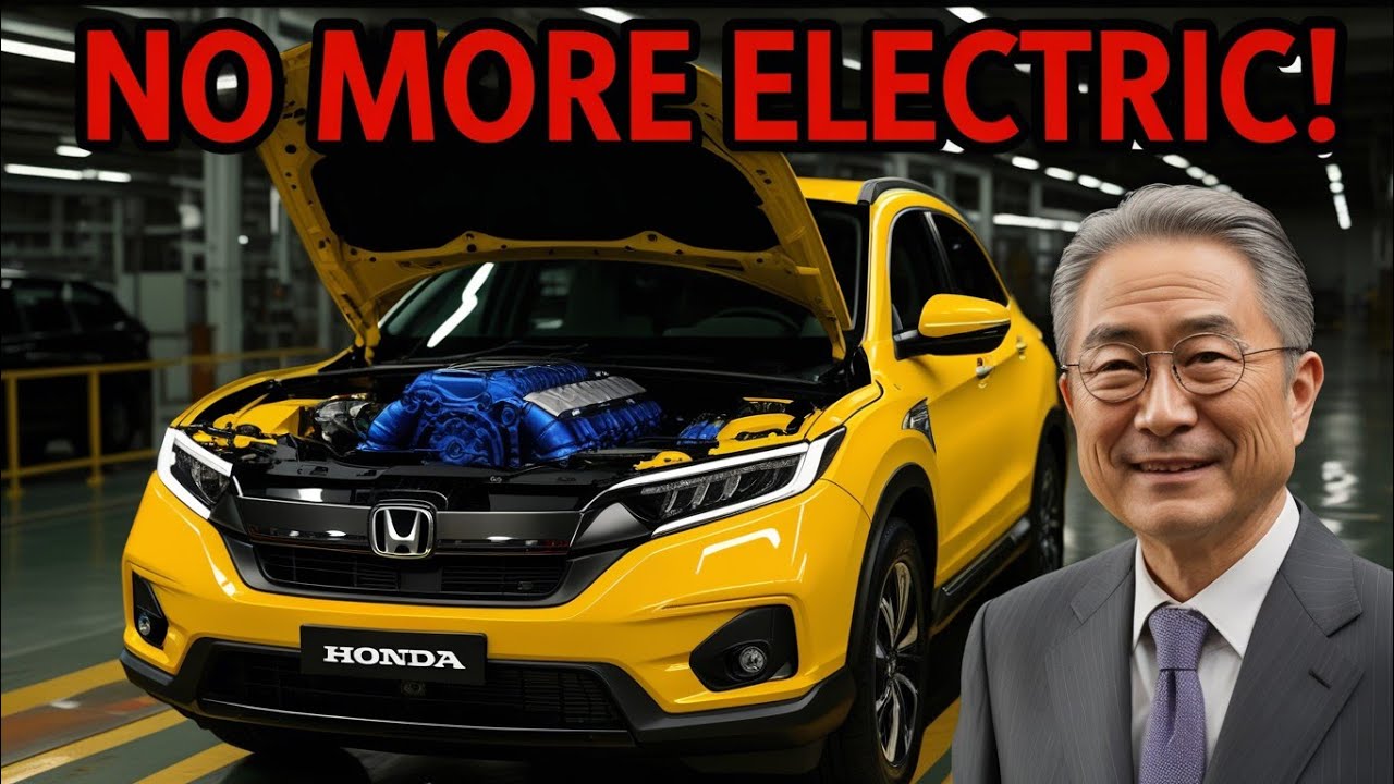 Honda CEO: This NEW Engine Will Shakes The Entire EV Industry - YouTube