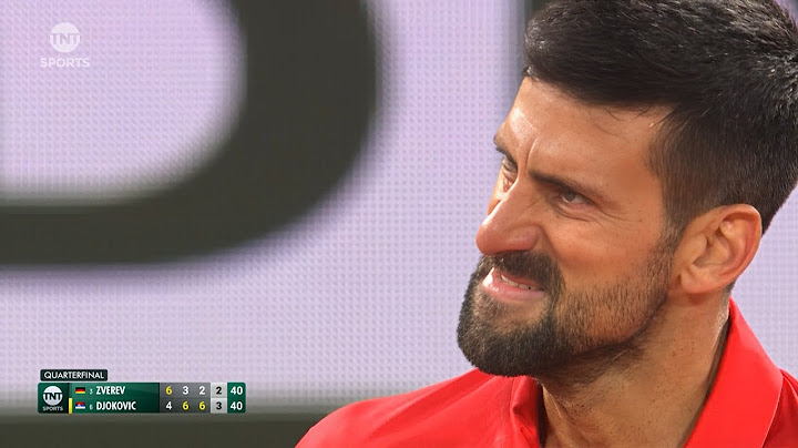 INSANE 41-Shot Rally 😱 Djokovic vs Zverev - Quarterfinal | Roland Garros 2025
