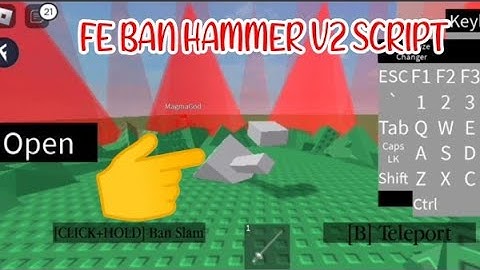 ROBLOX FE BAN HAMMER V2 SCRIPT using FLUXUS EXECUTOR played at Fencing - script link on comments