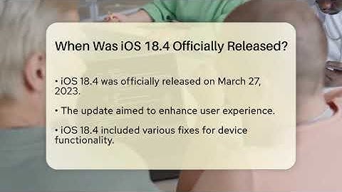 When Was iOS 18.4 Officially Released? - Be App Savvy