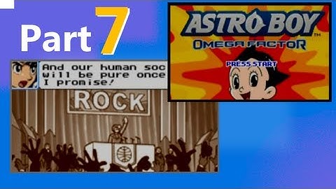 Astro Boy: Omega Factor ** Part 7 ** Rock that train