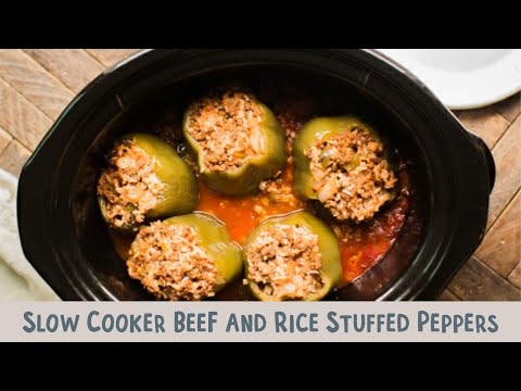 Video: How To Cook Stuffed Peppers With Meat And Rice In A Slow Cooker