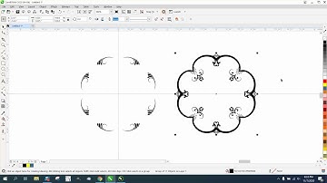 Corel Draw Tips & Tricks Rotate flower design and make it rotate to the right spot