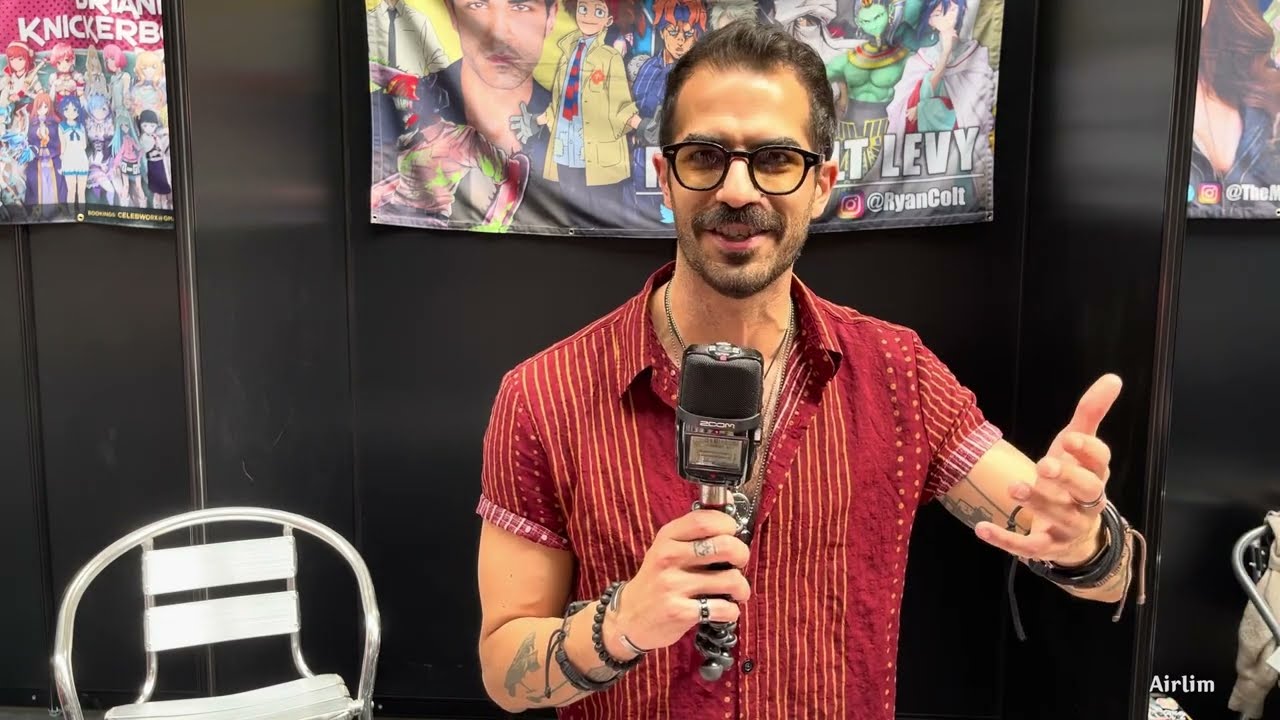 Chatting with Ryan Colt Levy at AnimeCon 2023