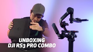 DJI RS3 PRO COMBO UNBOXING