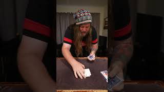 I Did The WORLDS BEST CARD TRICK! Blind Folded For The End - day 20