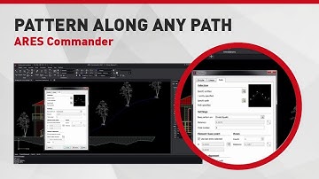 Pattern Along Any Path | ARES Commander