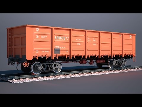 Видео: Полигонни вагони: спецификации. Универсални полувагони