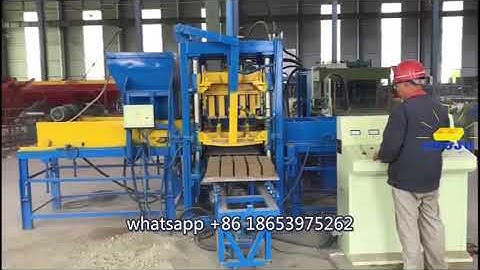 QTF3-15 paver concrete block machine