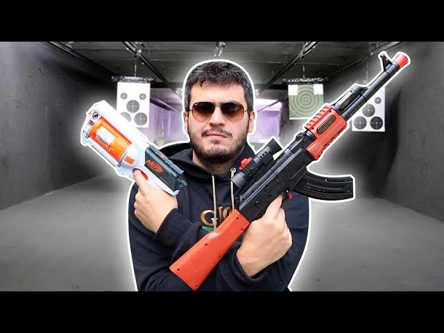 Arma de Brinquedo Lança Bolinha de Gel Sniper Grande tipo Nerf - Escorrega  o Preço