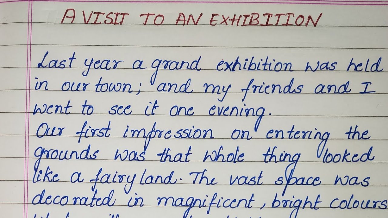 descriptive narrative essay about visiting a museum