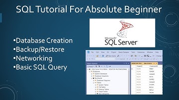 Quick SQL Server tutorial.