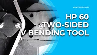 Two-Sided V Bending Tool Çi̇ft Tarafli V Büküm Kalibi