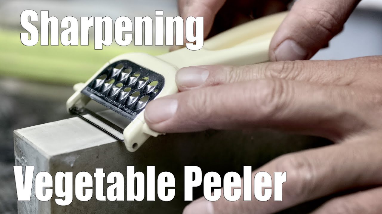 Sharpening Vegetable Peeler 皮むき器を研ぐ YouTube