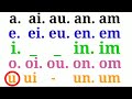 الدرس4:تعلم النطق الصحيح للفرنسية:التركيبات المختلفة للأحرف الصوتية(les voyelles)