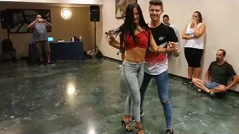 Juan Garca y Sara Avils Kizomba Sur 2018 (Sevilla)