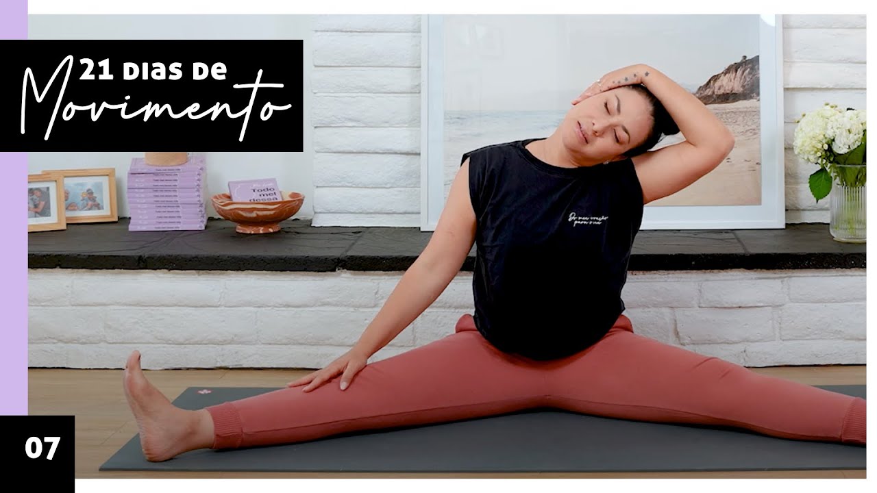 Yoga | Dia 07 : Relaxamento dos ombros, pescoço e rosto - Pri Leite