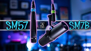 Shure SM57 vs. SM7B: A Dynamic Duo?