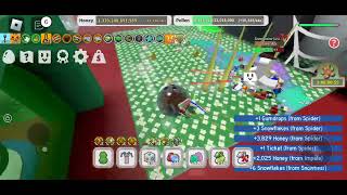 Defeating a Level 6 snow bear in BSS