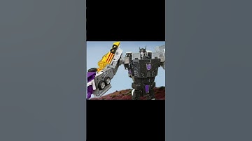 G1 Transformers Stunticons intro in stop motion, #stopmotion #transformers #animationvideo #toy