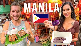 MANILA IS FASCINATING 🇵🇭 STREET FOOD, INTRAMUROS & BINONDO