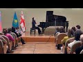 Тбилисиде Қазақстан мен Грузияның жас пианистерінің бірлескен концерті өтті