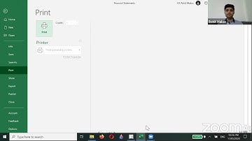 Preparing FS in excel through tally generated TB - CA Rohit Maloo