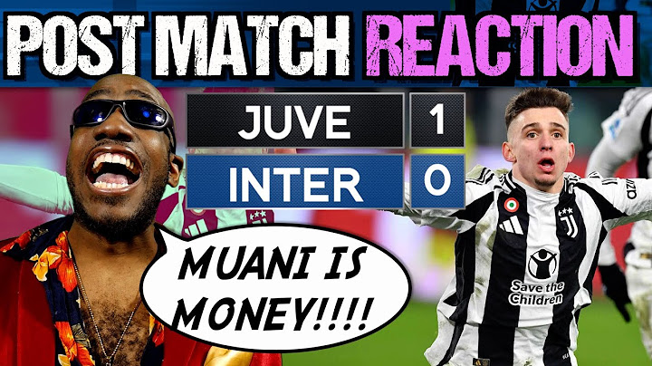 Juventus Inter Milan REACTION | Conceicao CLUTCH! Muani SUPER SIGNING! Lautaro Martinez 🤦🏾