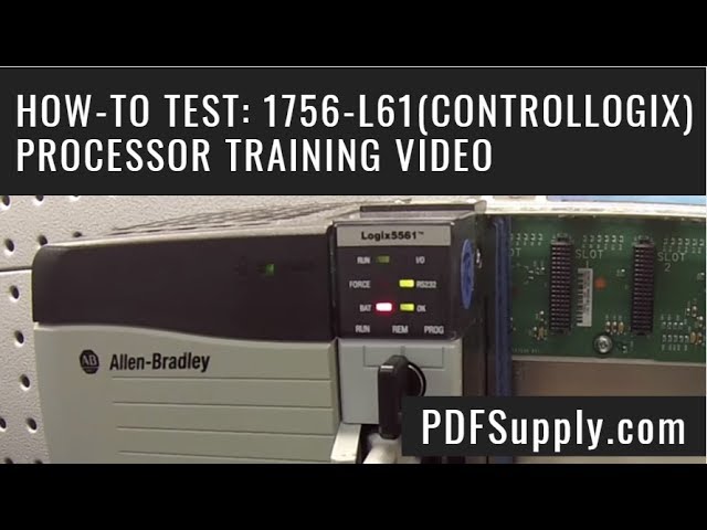 How-To Troubleshoot: 1756-L61 (ControlLogix CPU/Processor Training Video)