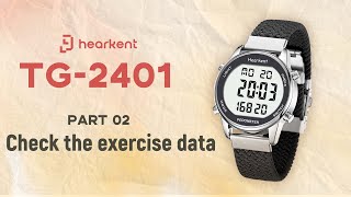 hearkent Tutorial for TG2401 Pedometer Watch Series: Set Caloriemeter, Milemeter and Blacklight (P2)