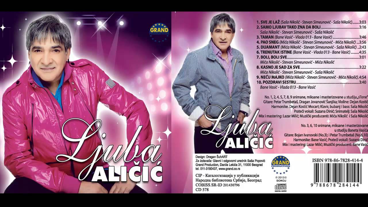 Ljuba Alicic - Samo ljubav tako zna da boli - (Audio 2013) HD