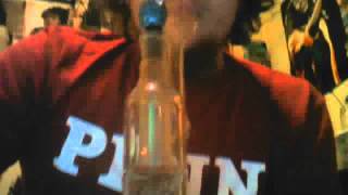 Buddah tokin out of my favorite 18.8 slide