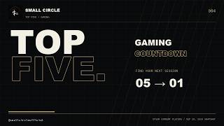 Top 5 Most-Played Steam Games | Sept. 20, 2026 | SMALL CIRCLE
