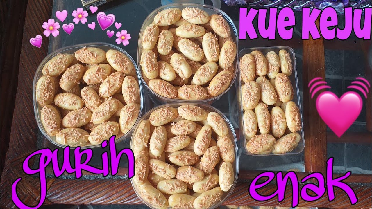 Resep kue kastengel keju enak dan gurih - YouTube