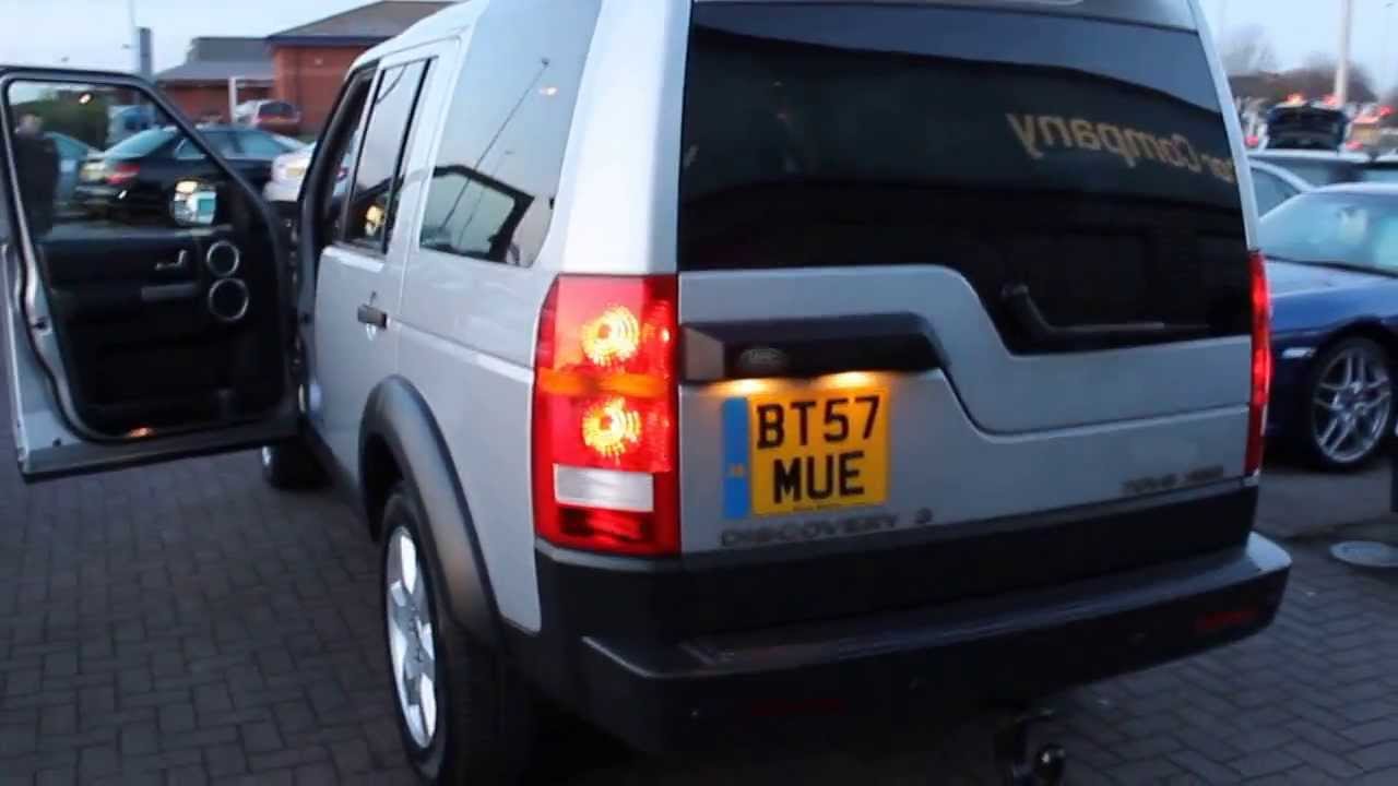 Land Rover Discovery 3 TDV6 HSE Finished In Zermatt Silver At Rix Motor