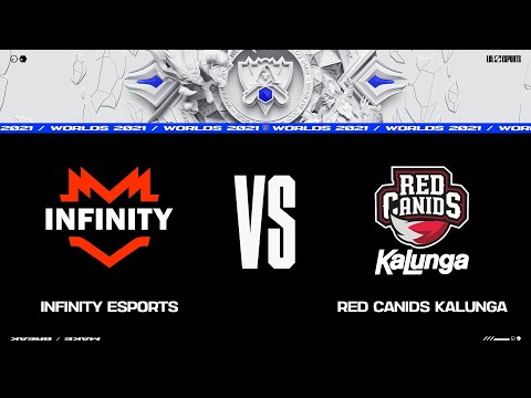 INF vs. RED | Play-In Groups | 2021 World Championship | INFINITY vs. RED Canids Kalunga (2021)