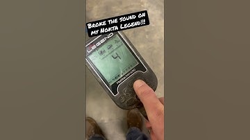 Lost the sound on my Nokta Legend!! #shorts #noktalegend #metaldetecting #dirtfishing