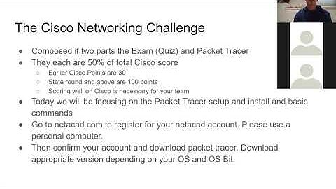 Cisco Networking Challenge Intro 10/1/2020
