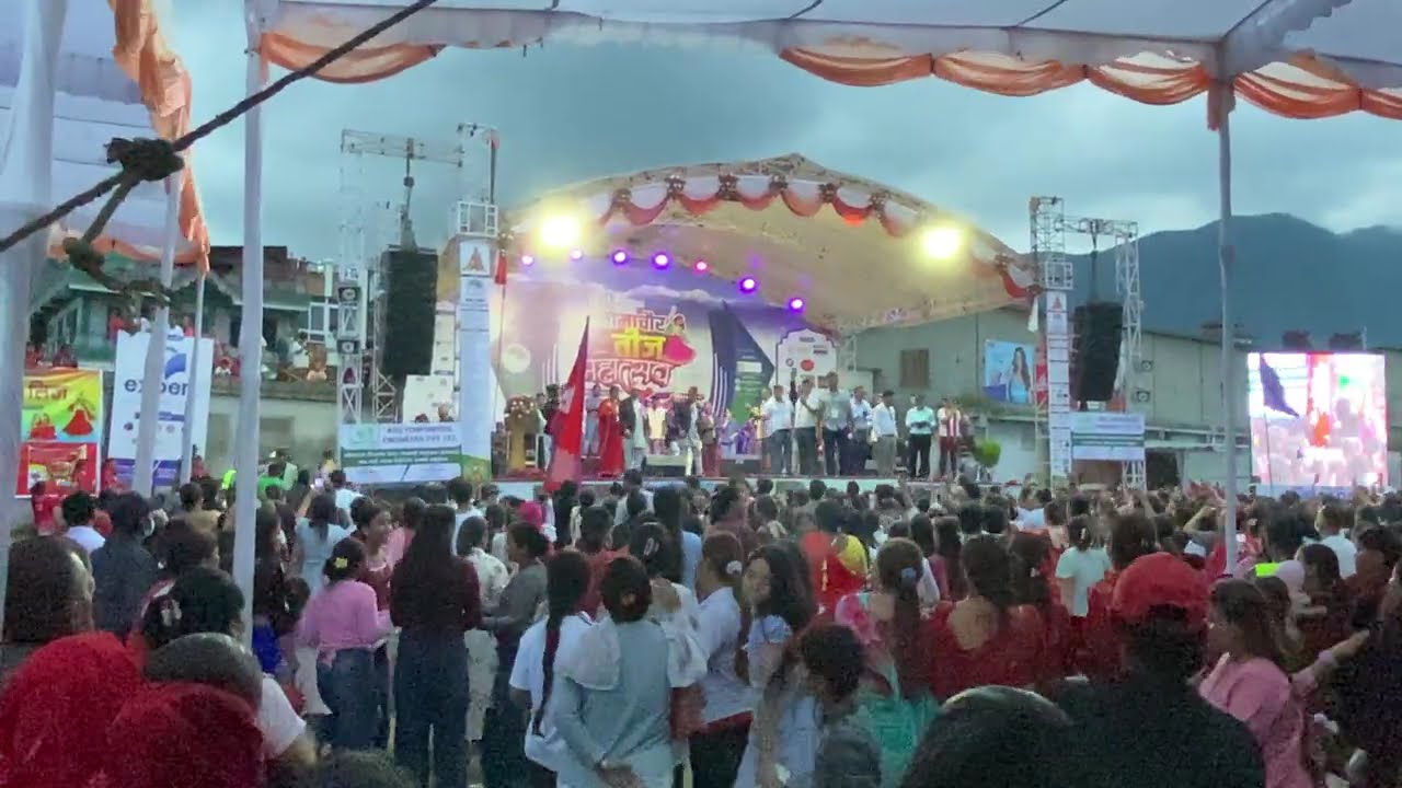 Prakash DutRaj Performed Live : Lamachaur Teej Mahotsav 2082 | in Pokhara | #Teej #Pokhara #Mahotsav