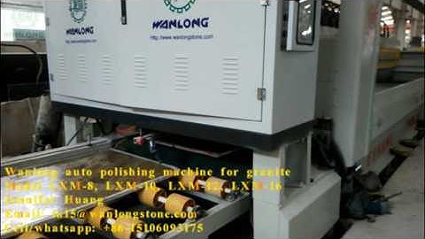 Wanlong fully-automatic polishing machine 2