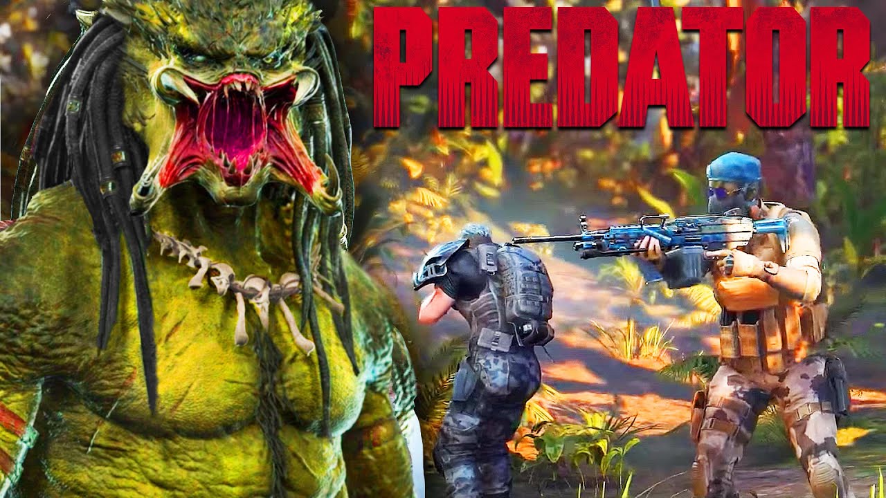 PREDATOR HUNTING GROUNDS - Max Level Powerful War Spear Gameplay (Challenge Plazma Spear)