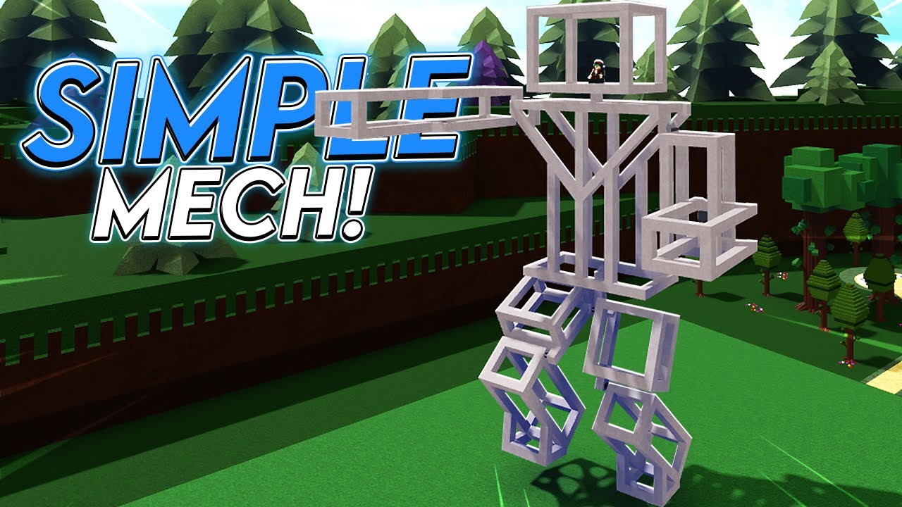 Simple Giant Battle Mech Tutorial In Roblox Build A Boat For Treasure ...