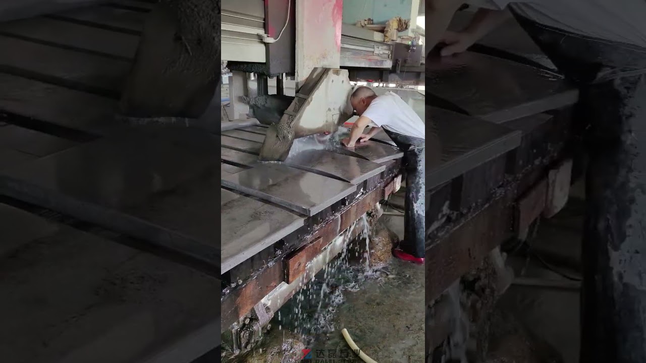 Machine Cut Black Basalt Pool Coping Tile