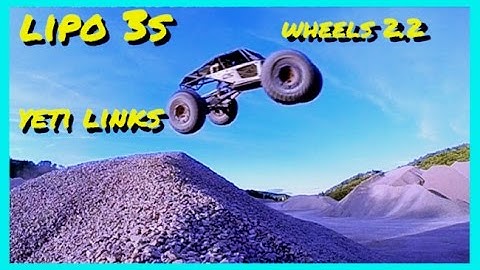 RC VATERRA TWIN  HAMMERS  TEST 02 . AXIAL YETI LINKS + 3S