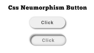 Create Neumorphism Button Click Effect Using Html Css  And Javascript Net Worth