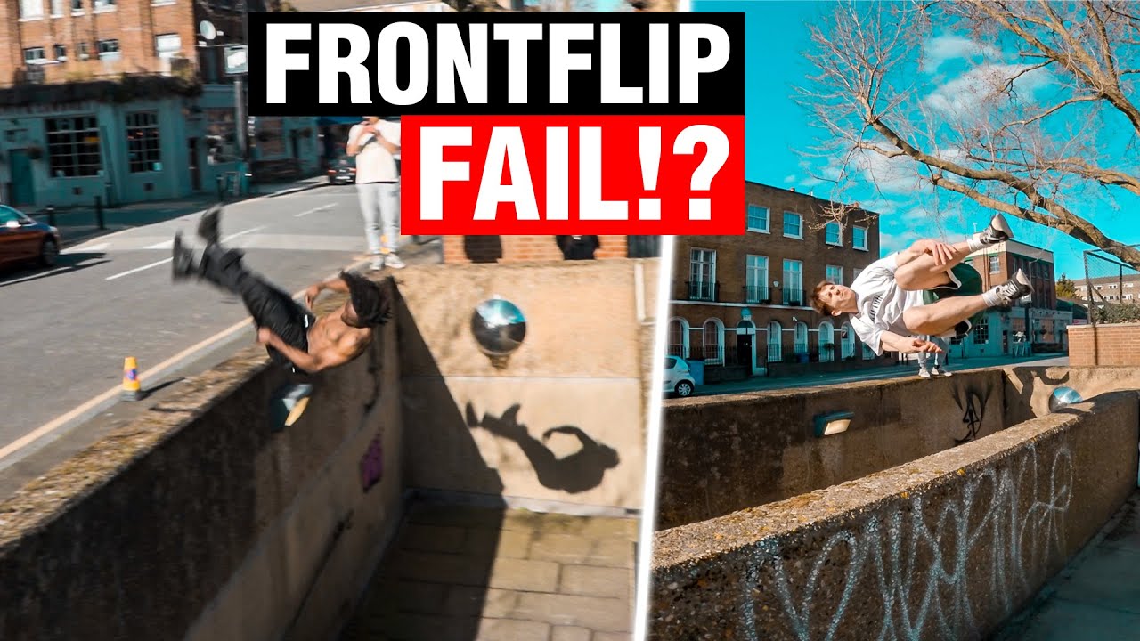 Frontflip FAIL Almost CATASTROPHIC Ending !?! - YouTube