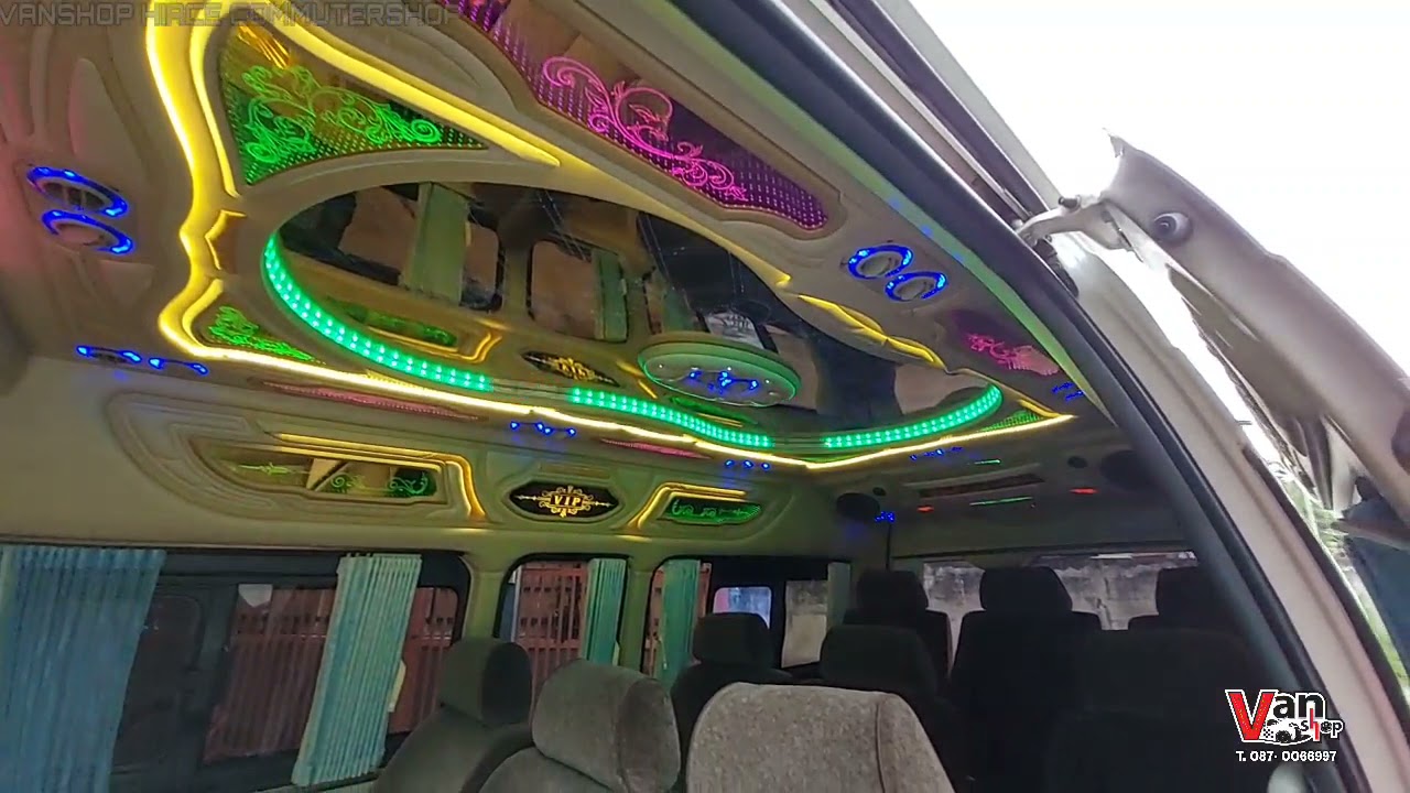 ไฟท้าย ตัวท็อป ออฟชั่น สุด รีวิวคู่ ทีละ 2ลำ รถตู้ แต่งสวยจัด มาดูๆ