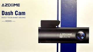 4K Dash Cam AZDOME M300S