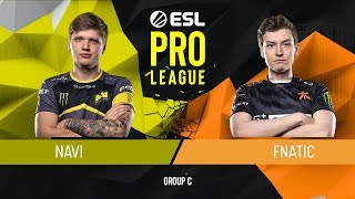 Cs:go - fnatic vs. natus vincere [overpass] map 2 group c esl pro
league season 9 europe