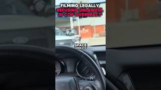 Filming Legally, Refusing Unlawful ID  Officer Flips Out!